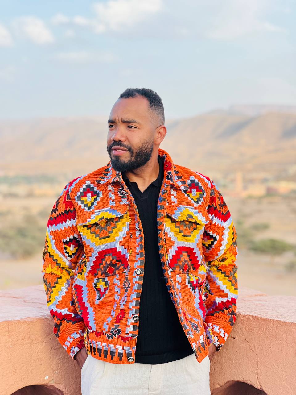 AKHAM JACKET- ORANGE