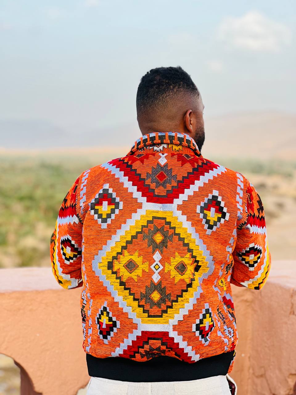 AKHAM JACKET- ORANGE - Image 5